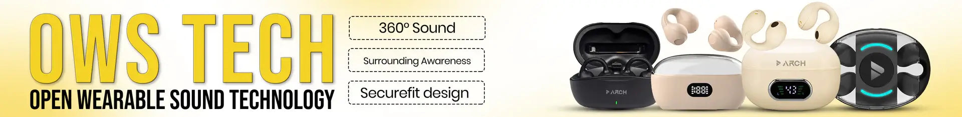 OWS Technology Open-ear earbuds in pakistan