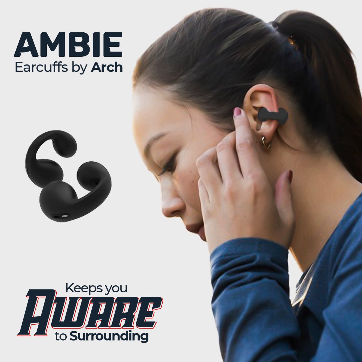 Best earbuds, I phone airpods by Arch, Earcuffs wireless earbud, Earcuff reviews, ambi earbuds, Earcuffs user manual , Open-ear earbuds, Arch airpods pro 2 price in pakistan, Ambi Earcuff specification, Earcuff 2.0