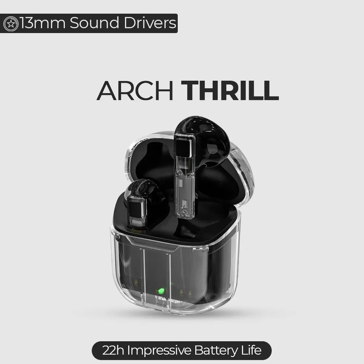 Arch Thrill TWS wireless Bluetooth earbuds