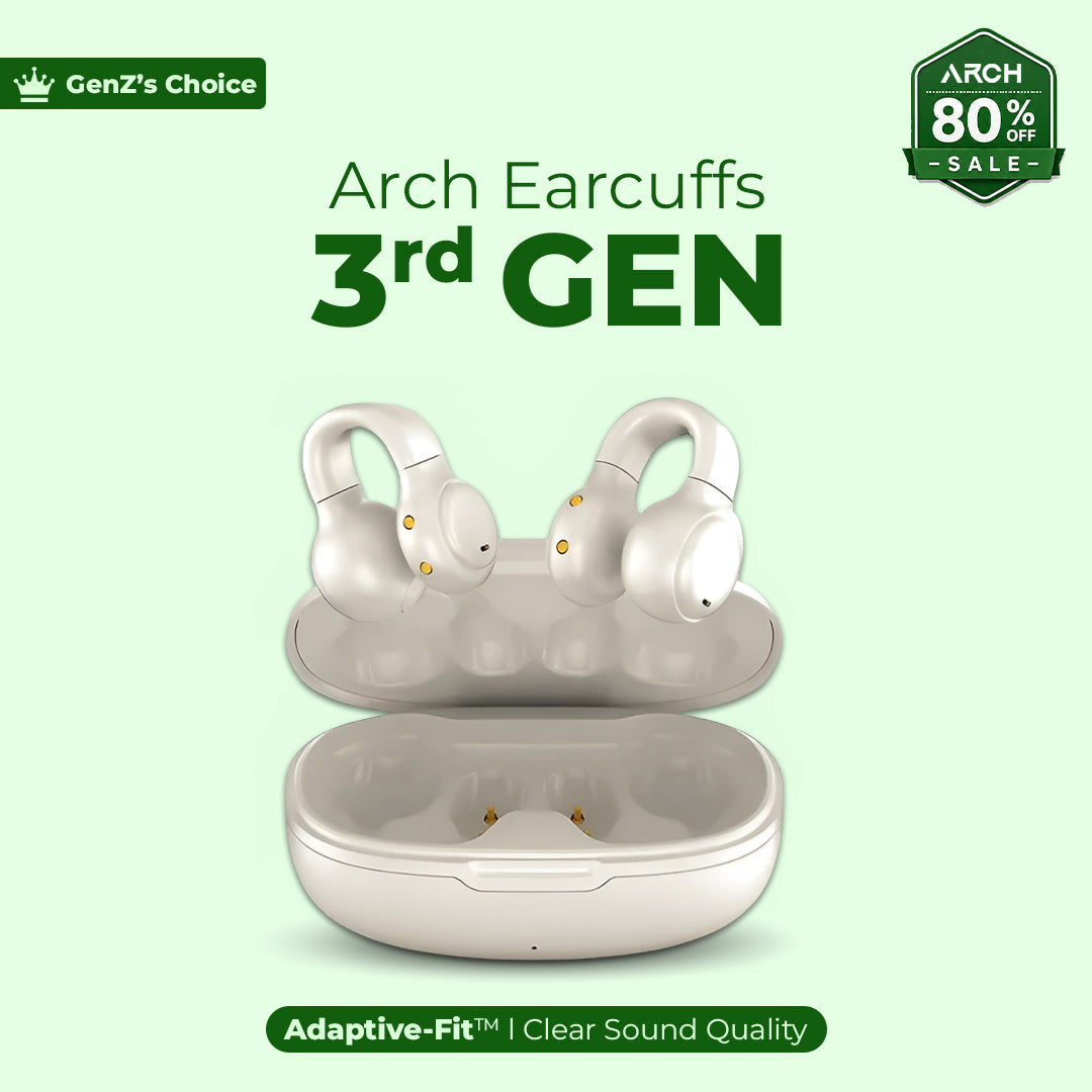 Arch Earcuffs 3rd Gen Open-Ear Bluetooth Earbuds