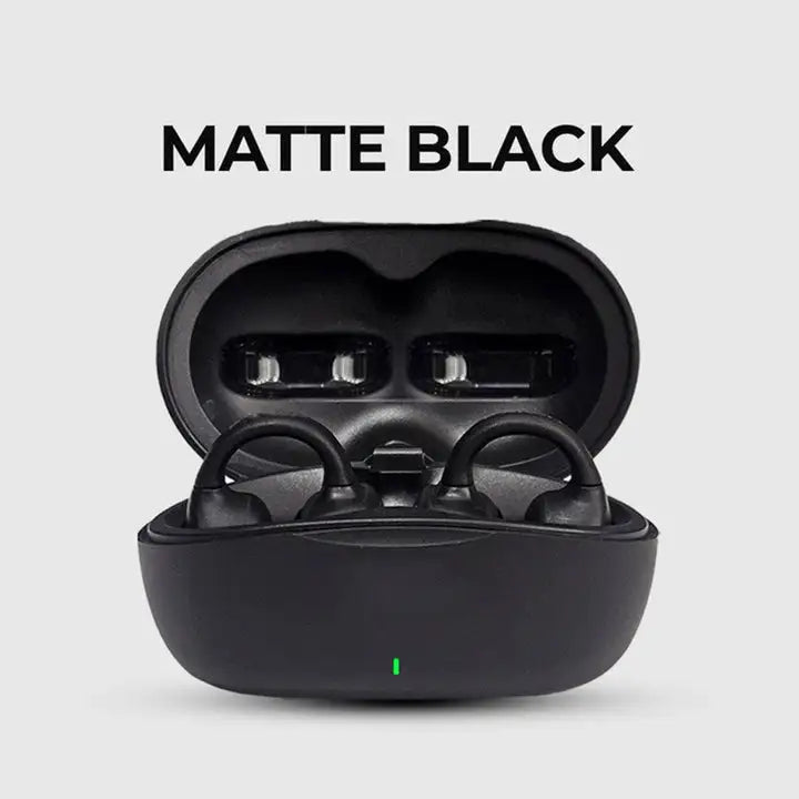 Matt Black openear earcuffs