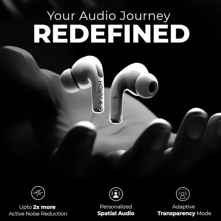 Arch Pods pro 2 with noise cancelling effect 