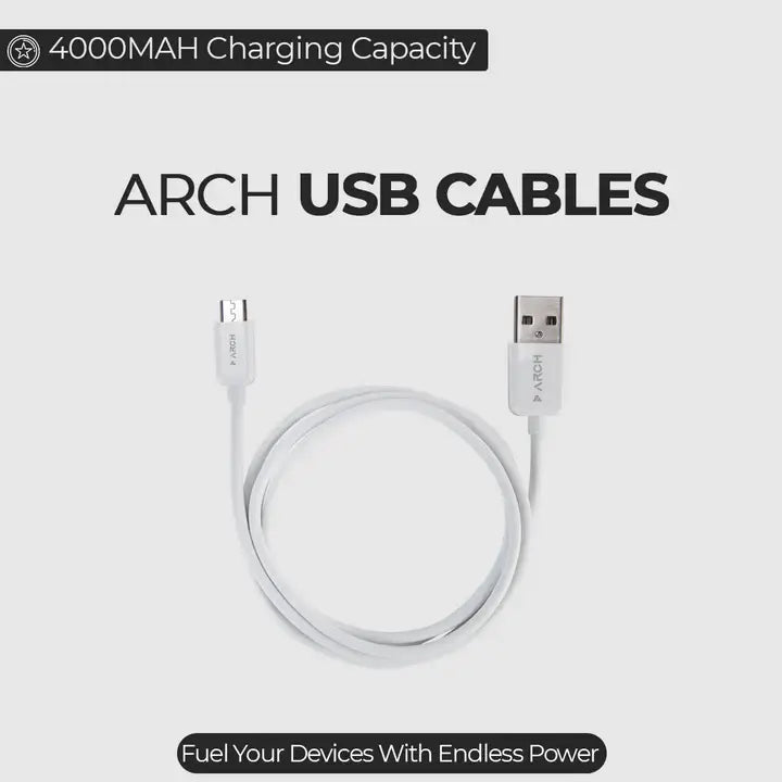 ARCH USB Cables Type-B-C Data Cable 