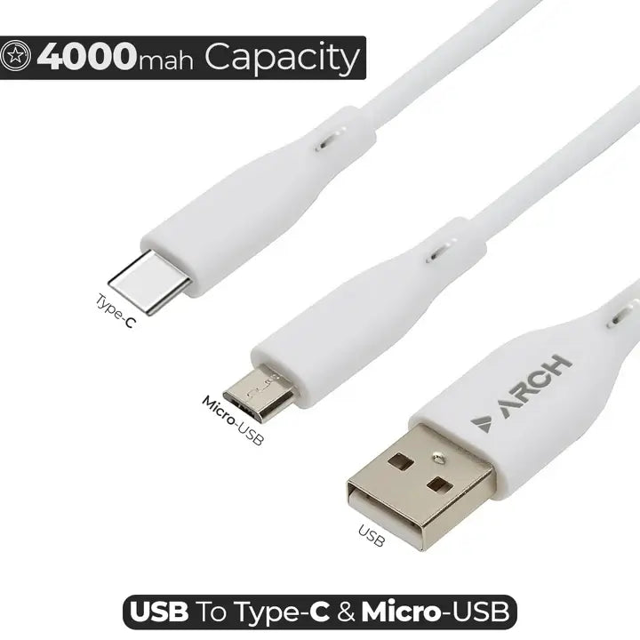 ARCH USB Cables Type-B-C Charging Cable 

