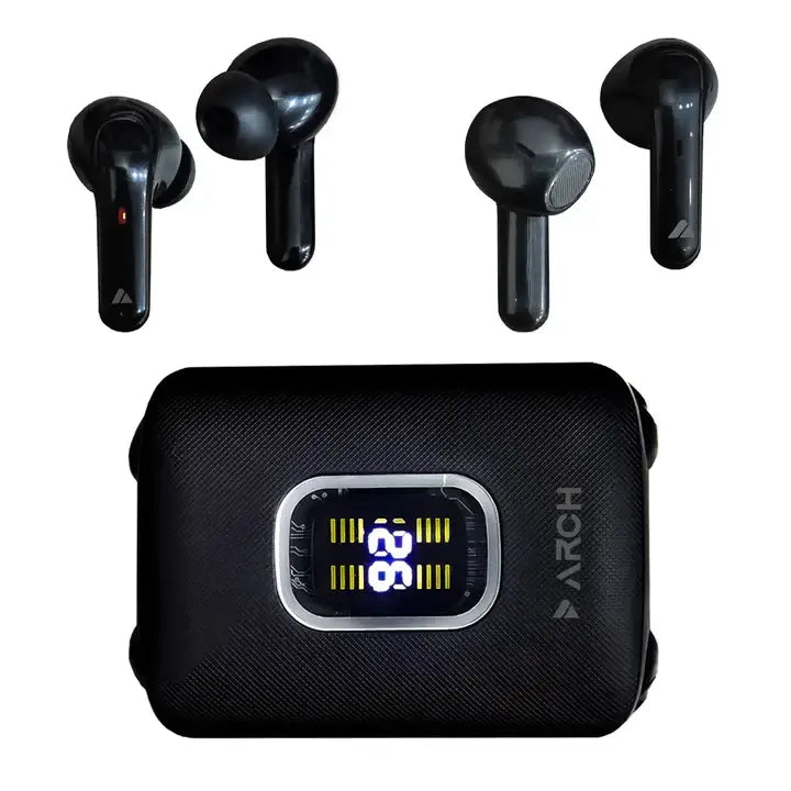 ARCH Quadrix True wireless earbuds with upto 70 hour battery 
