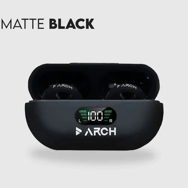 Arch Earcuffs Pro Open-Ear Wireless Earbuds with Gaming Mode & 36H Battery
