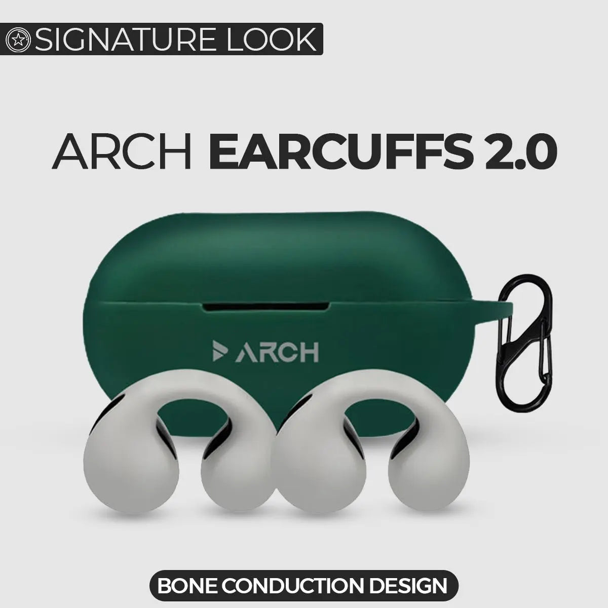 ARCH Earcuffs 2.0 open-ear Bluetooth earbuds