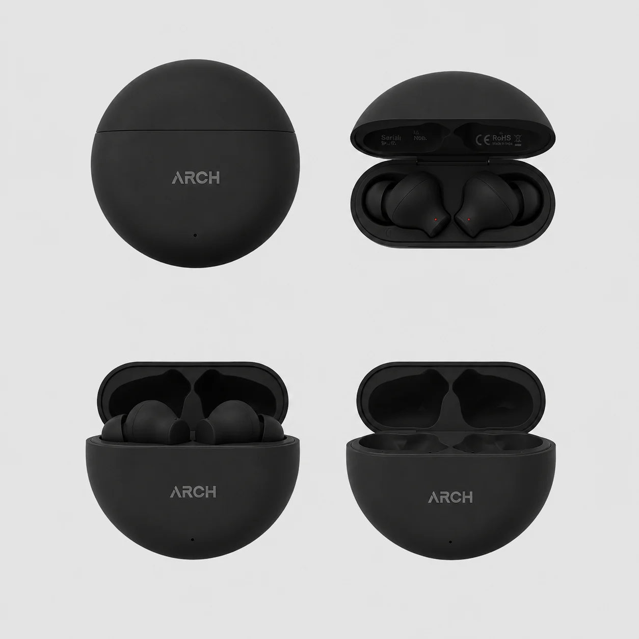 Arch Elite Bluetooth earbuds ergonomic fit and touch controls