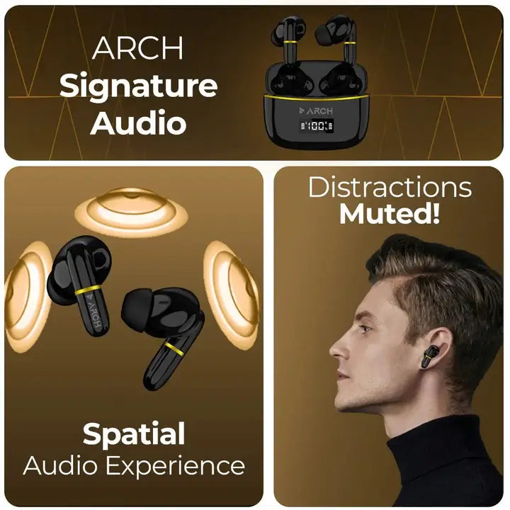 Best Earbuds Experience with Arch Noir Earphones 