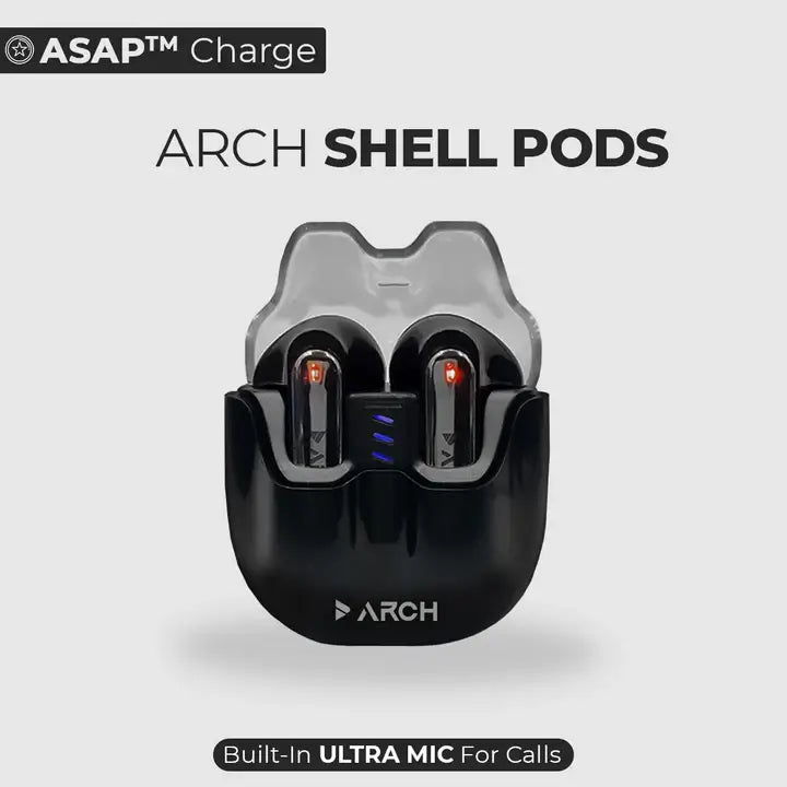 Arching Shell Arch Shell Pods Bluetooth Earbuds – TWS Wireless Earphones