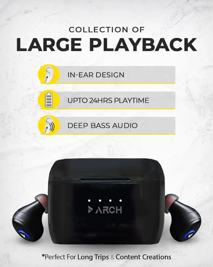 Large playback earbuds in pakistan